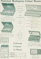 An illustration from Boots leather goods, fancy, silver, toilet, and bound book depts. Season 1910-11 (1910)