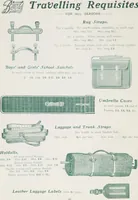 An illustration from Boots leather goods, fancy, silver, toilet, and bound book depts. Season 1910-11 (1910)