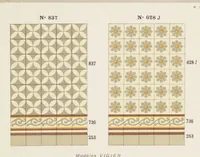 Picture 8 of 37 from Carreaux de ciment / Blachère, Lebert, Vigier & Cie (1881), leaf 23