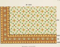 Picture 19 of 37 from Carreaux de ciment / Blachère, Lebert, Vigier & Cie (1881), leaf 47