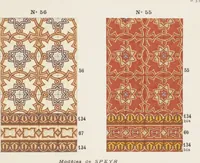 An illustration from Carreaux de ciment / Blachère, Lebert, Vigier & Cie (1881)