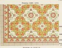 An illustration from Carreaux de ciment / Blachère, Lebert, Vigier & Cie (1881)