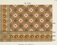 An illustration from Carreaux de ciment / Blachère, Lebert, Vigier & Cie (1881)