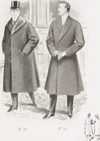 An illustration from Minister's report of fashion for gentlemen (Autumn & Winter, 1909-10) (1909)