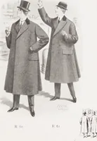 An illustration from Minister's report of fashion for gentlemen (Autumn & Winter, 1909-10) (1909)