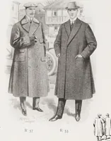 An illustration from Minister's report of fashion for gentlemen (Autumn & Winter, 1909-10) (1909)