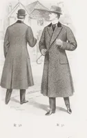 An illustration from Minister's report of fashion for gentlemen (Autumn & Winter, 1909-10) (1909)