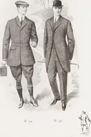 An illustration from Minister's report of fashion for gentlemen (Autumn & Winter, 1909-10) (1909)