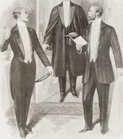 An illustration from Minister's report of fashion for gentlemen (Autumn & Winter, 1910-11) (1910)