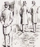 An illustration from Minister's report of fashion for gentlemen (Autumn & Winter, 1910-11) (1910)