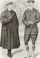 An illustration from Minister's report of fashion for gentlemen (Autumn & Winter, 1910-11) (1910)