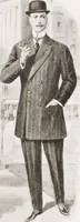 An illustration from Minister's report of fashion for gentlemen (Autumn & Winter, 1910-11) (1910)