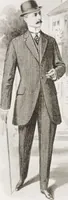 An illustration from Minister's report of fashion for gentlemen (Autumn & Winter, 1910-11) (1910)