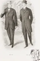 An illustration from Minister's report of fashion for gentlemen (Autumn & Winter, 1910-11) (1910)