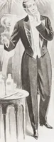An illustration from Minister's report of fashion for gentlemen (Autumn & Winter, 1911-12) (1911)