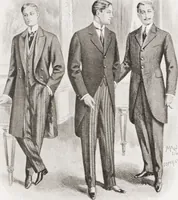 An illustration from Minister's report of fashion for gentlemen (Autumn & Winter, 1911-12) (1911)