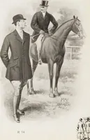 An illustration from Minister's report of fashion for gentlemen (Spring & Summer, 1912) (1912)