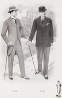 An illustration from Minister's report of fashion for gentlemen (Spring & Summer, 1913) (1913)