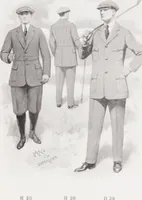 An illustration from Minister's report of fashion for gentlemen (Spring & Summer, 1913) (1913)