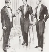 An illustration from Minister's report of fashion for gentlemen (Spring & Summer, 1913) (1913)