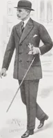 An illustration from Minister's report of fashion for gentlemen (Autumn & Winter, 1917-18) (1917)