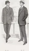 An illustration from Minister's report of fashion for gentlemen (Spring & Summer, 1917) (1917)