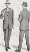 An illustration from Minister's report of fashion for gentlemen (Spring & Summer, 1917) (1917)