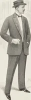An illustration from Minister's report of fashion for gentlemen (Spring & Summer, 1918) (1918)