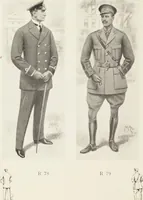 An illustration from Minister's report of fashion for gentlemen (Spring & Summer, 1918) (1918)