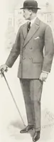 An illustration from Minister's report of fashion for gentlemen (Spring & Summer, 1918) (1918)