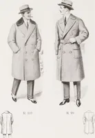 An illustration from Minister's report of fashion for gentlemen (Autumn & Winter, 1928-29) (1928)