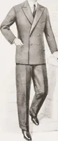 An illustration from Minister's report of fashion for gentlemen (Autumn & Winter, 1928-29) (1928)