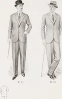 An illustration from Minister's report of fashion for gentlemen (Autumn & Winter, 1928-29) (1928)