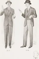 An illustration from Minister's report of fashion for gentlemen (Autumn & Winter, 1928-29) (1928)