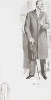 An illustration from Minister's report of fashion for gentlemen (Autumn & Winter, 1929-30) (1929)