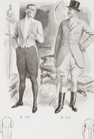 An illustration from Minister's report of fashion for gentlemen (Autumn & Winter, 1929-30) (1929)
