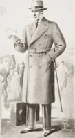 An illustration from Minister's report of fashion for gentlemen (Autumn & Winter, 1929-30) (1929)