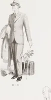 An illustration from Minister's report of fashion for gentlemen (Autumn & Winter, 1929-30) (1929)