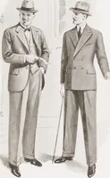 An illustration from Minister's report of fashion for gentlemen (Spring & Summer, 1929) (1929)