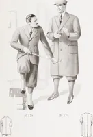 An illustration from Minister's report of fashion for gentlemen (Autumn & Winter, 1930-31) (1930)