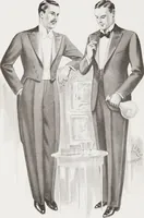 An illustration from Minister's report of fashion for gentlemen (Autumn & Winter, 1930-31) (1930)