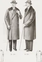 An illustration from Minister's report of fashion for gentlemen (Autumn & Winter, 1930-31) (1930)