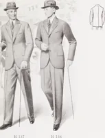 An illustration from Minister's report of fashion for gentlemen (Spring & Summer, 1930) (1930)