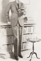 An illustration from Minister's report of fashion for gentlemen (Spring & Summer, 1930) (1930)