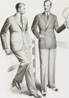 An illustration from Minister's report of fashion for gentlemen (Spring & Summer, 1930) (1930)