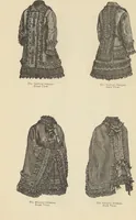 An illustration from Catalogue and price list of ladies', misses & boys' suits, cloaks, shawls, underwear, corsets, mourning goods, shoes, silks, laces ... (1877)