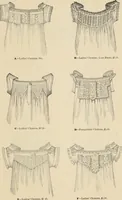 Picture 17 of 30 from Catalogue and price list of ladies', misses & boys' suits, cloaks, shawls, underwear, corsets, mourning goods, shoes, silks, laces ... (1877), leaf 33