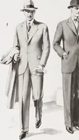 An illustration from Minister's report of fashion for gentlemen (Autumn & Winter, 1931-32) (1931)