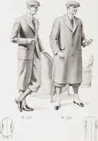 An illustration from Minister's report of fashion for gentlemen (Autumn & Winter, 1931-32) (1931)
