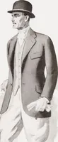 An illustration from Minister's report of fashion for gentlemen (Autumn & Winter, 1931-32) (1931)